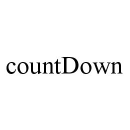 COUNTDOWN trademark