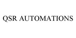 QSR AUTOMATIONS trademark