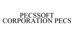 PECSSOFT CORPORATION PECS trademark
