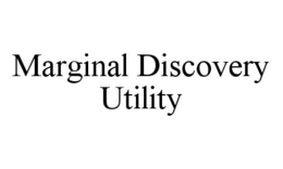 MARGINAL DISCOVERY UTILITY trademark