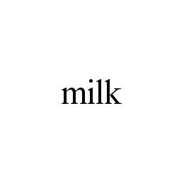 MILK trademark