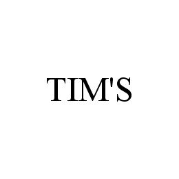 TIM'S trademark