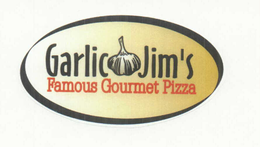 GARLIC JIM'S FAMOUS GOURMET PIZZA trademark