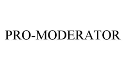 PRO-MODERATOR trademark