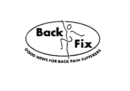 BACK FIX GOOD NEWS FOR BACK PAIN SUFFERERS trademark