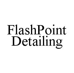FLASHPOINT DETAILING trademark