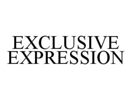 EXCLUSIVE EXPRESSION trademark