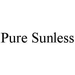PURE SUNLESS trademark