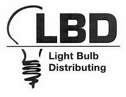 LBD LIGHT BULB DISTRIBUTING trademark