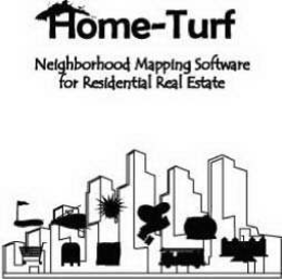 HOME-TURF NEIGHBORHOOD MAPPING SOFTWARE FOR RESIDENTIAL REAL ESTATE trademark