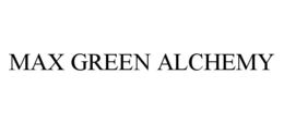 MAX GREEN ALCHEMY trademark