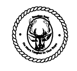 BOWGUN REEL NO MORE TANGLES IN YOUR ROPE trademark