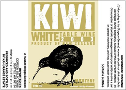 KIWI WHITE trademark