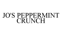 JO'S PEPPERMINT CRUNCH trademark