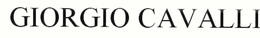 GIORGIO CAVALLI trademark