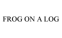 FROG ON A LOG trademark