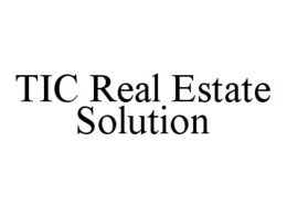 TIC REAL ESTATE SOLUTION trademark