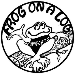 FROG ON A LOG IMPORTS LLC trademark