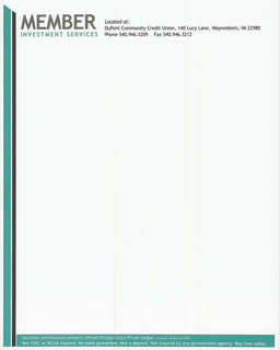 MEMBER INVESTMENT SERVICES trademark