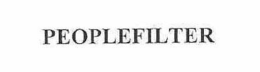 PEOPLEFILTER trademark