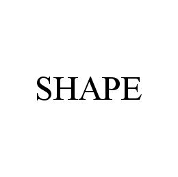 SHAPE trademark