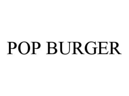 POP BURGER trademark
