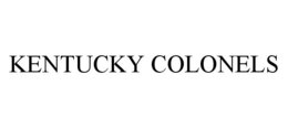 KENTUCKY COLONELS trademark