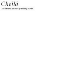 CHELLÁ THE ART AND SCIENCE OF BEAUTIFUL SKIN trademark