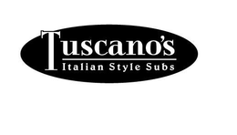 TUSCANO'S ITALIAN STYLE SUBS trademark