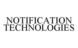 NOTIFICATION TECHNOLOGIES trademark