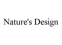 NATURE'S DESIGN trademark