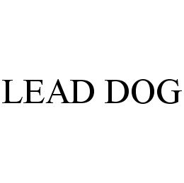 LEAD DOG trademark