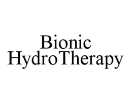 BIONIC HYDROTHERAPY trademark
