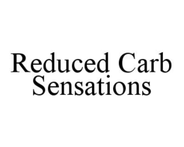REDUCED CARB SENSATIONS trademark