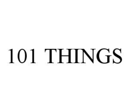 101 THINGS trademark