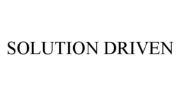 SOLUTION DRIVEN trademark
