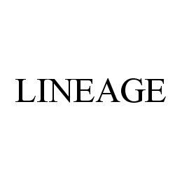 LINEAGE trademark
