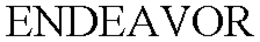 ENDEAVOR trademark