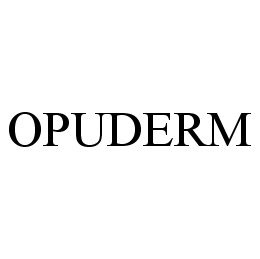 OPUDERM trademark