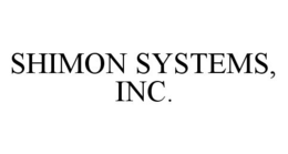 SHIMON SYSTEMS, INC. trademark