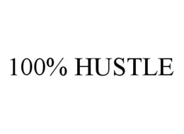 100% HUSTLE trademark