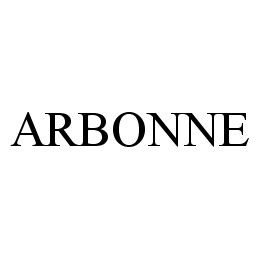 ARBONNE trademark