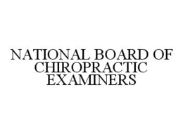 NATIONAL BOARD OF CHIROPRACTIC EXAMINERS trademark