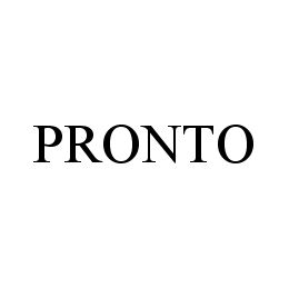 PRONTO trademark