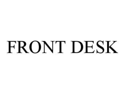 FRONT DESK trademark
