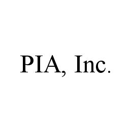 PIA, INC. trademark