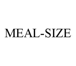 MEAL-SIZE trademark