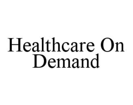 HEALTHCARE ON DEMAND trademark