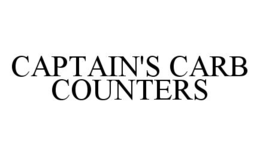 CAPTAIN'S CARB COUNTERS trademark
