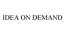 IDEA ON DEMAND trademark